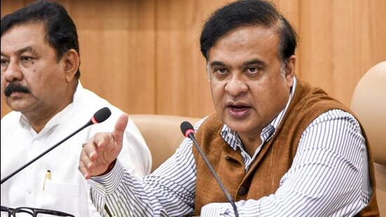 Assam chief minister Himanta Biswa Sarma addresses 1740049228763