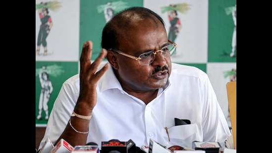 Kumaraswamy Calls Land Survey a Political Attack: Defends Ownership Claims