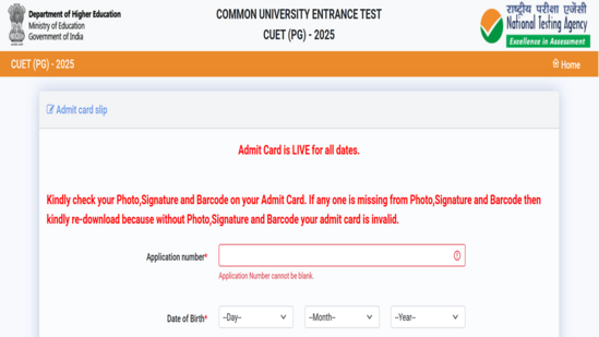 Download Your CUET PG Admit Card for 2025 – Simple Steps Inside