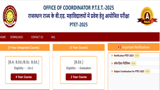 PTET 2025 Registration: Apply Now for B.Ed & B.A B.Ed/B.Sc B.Ed Courses!