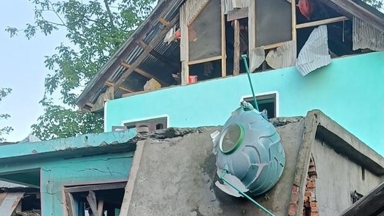 Terrorist Hiding Spots Blown Up in Kashmir After Pahalgam Attack
