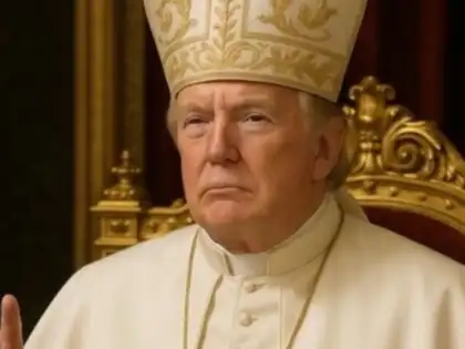 Trump’s Pope Dream: AI Image Sparks Controversy