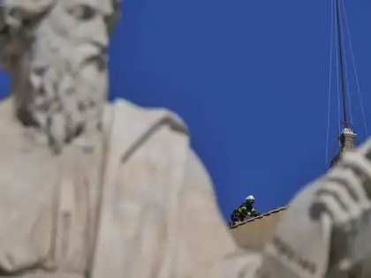 Vatican Prepares for New Pope: Chimney Installed for Conclave